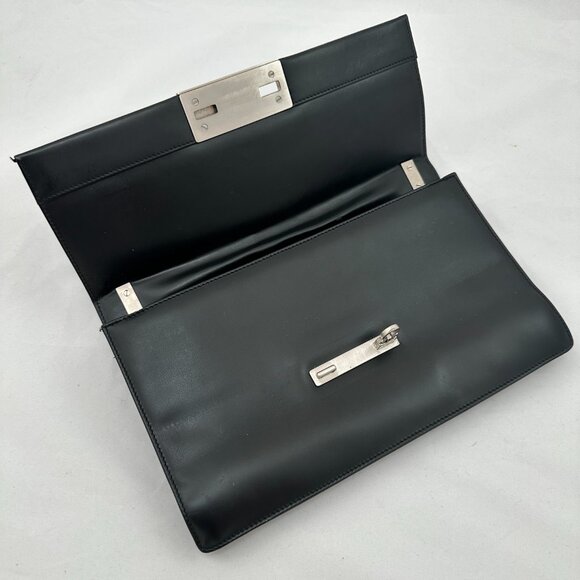 Salvatore Ferragamo Iconic Top Handle Leather Handbag - Picture 4 of 6